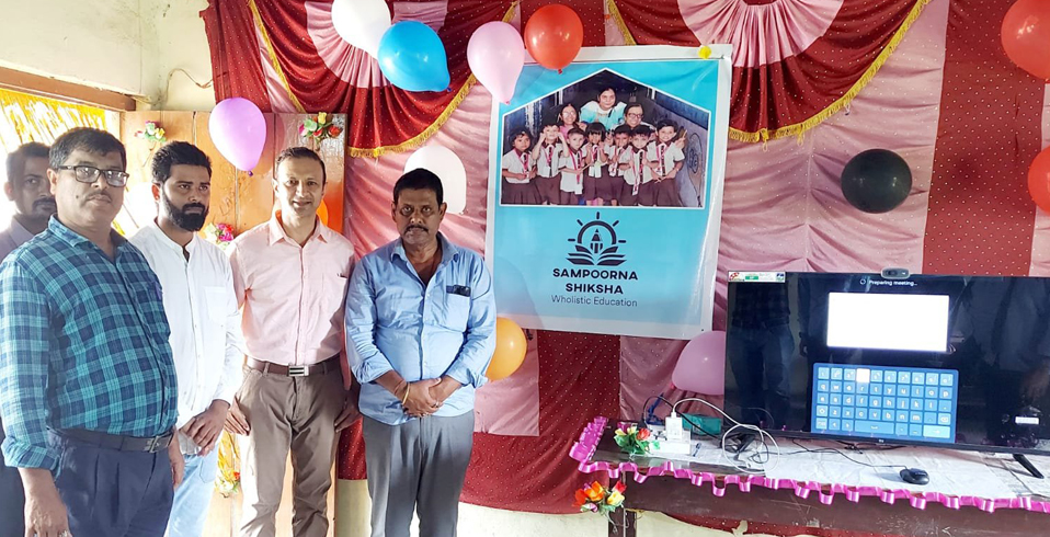 Digital Classroom Inauguration at Bihar