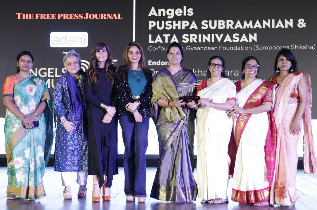 Sampoorna Shiksha Recognised at the Angels of Mumbai Awards
