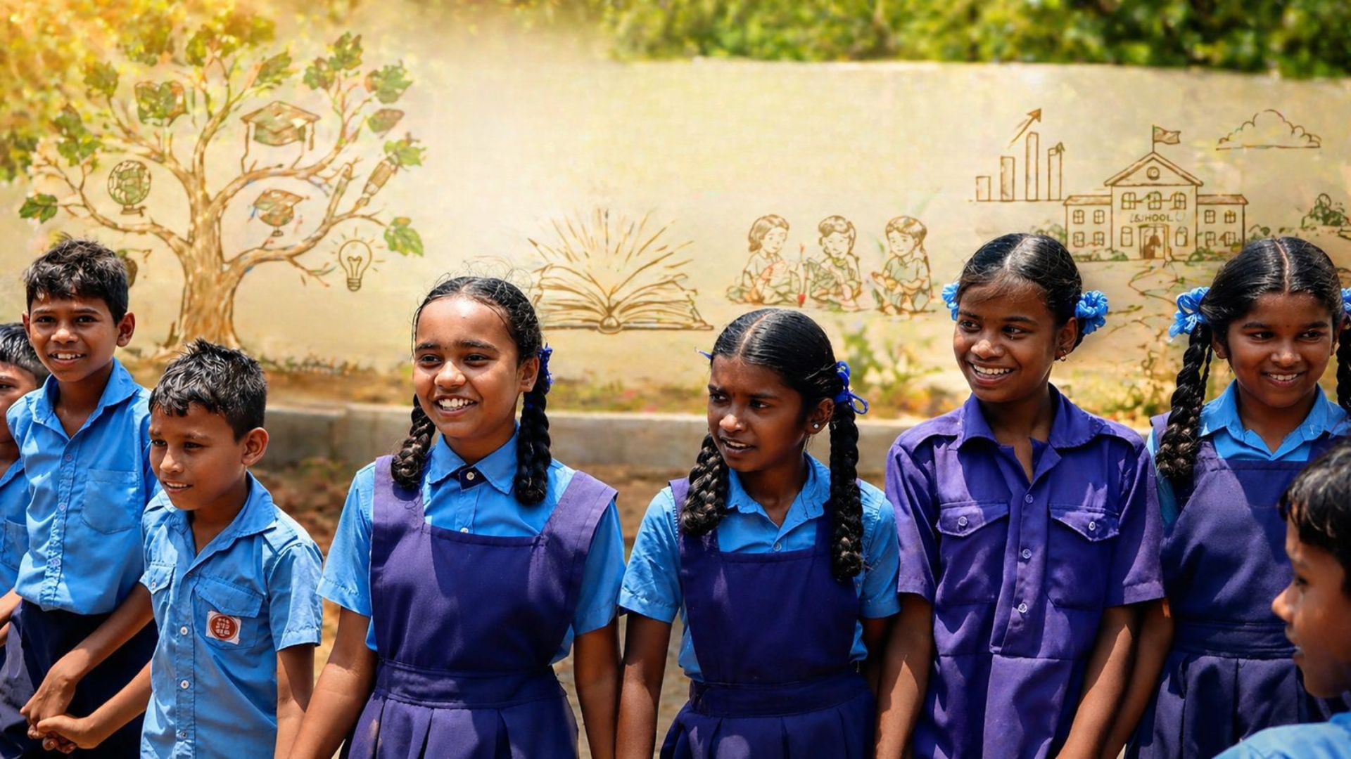 Sampoorna Shiksha students