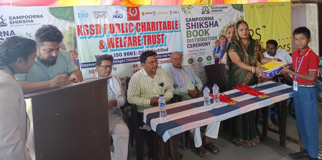 Bringing Smiles Through Learning: Book Distribution Drive in Siwan, Bihar