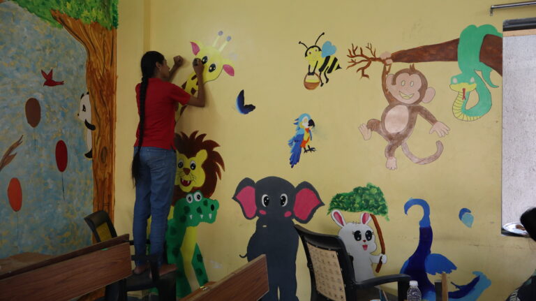 Colors of Change: Classroom Painting Initiative by Sampoorna Shiksha